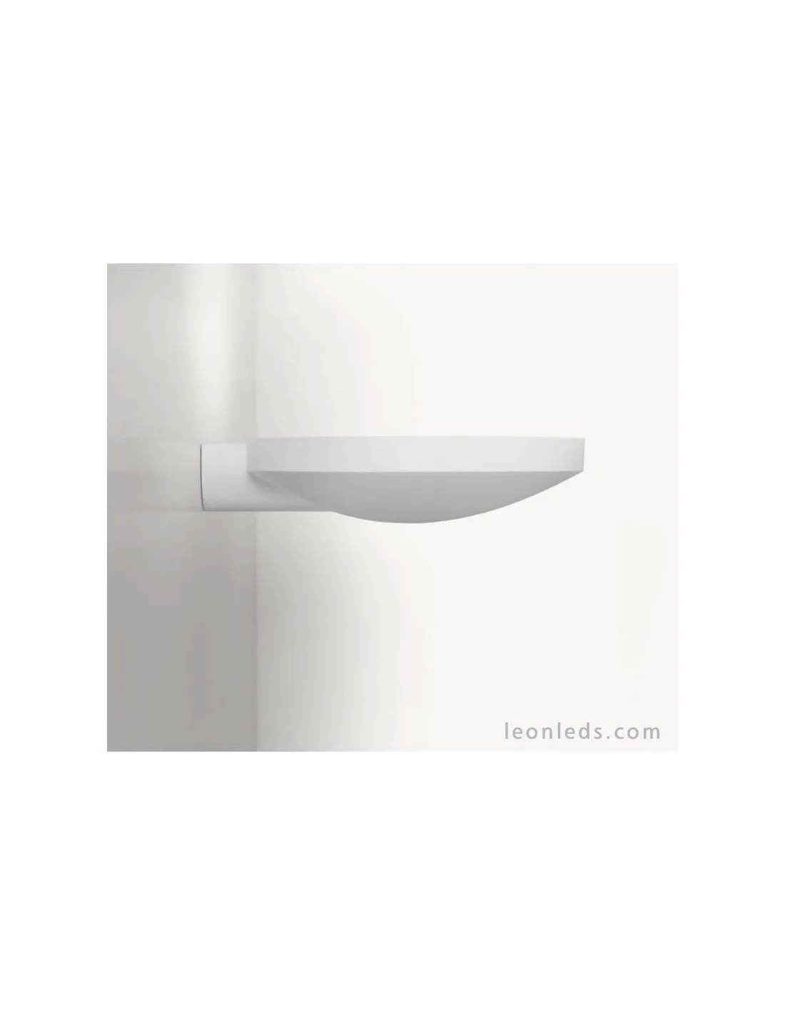 Applique murale LED blanche Aurae de ArkosLight | LeonLeds.com