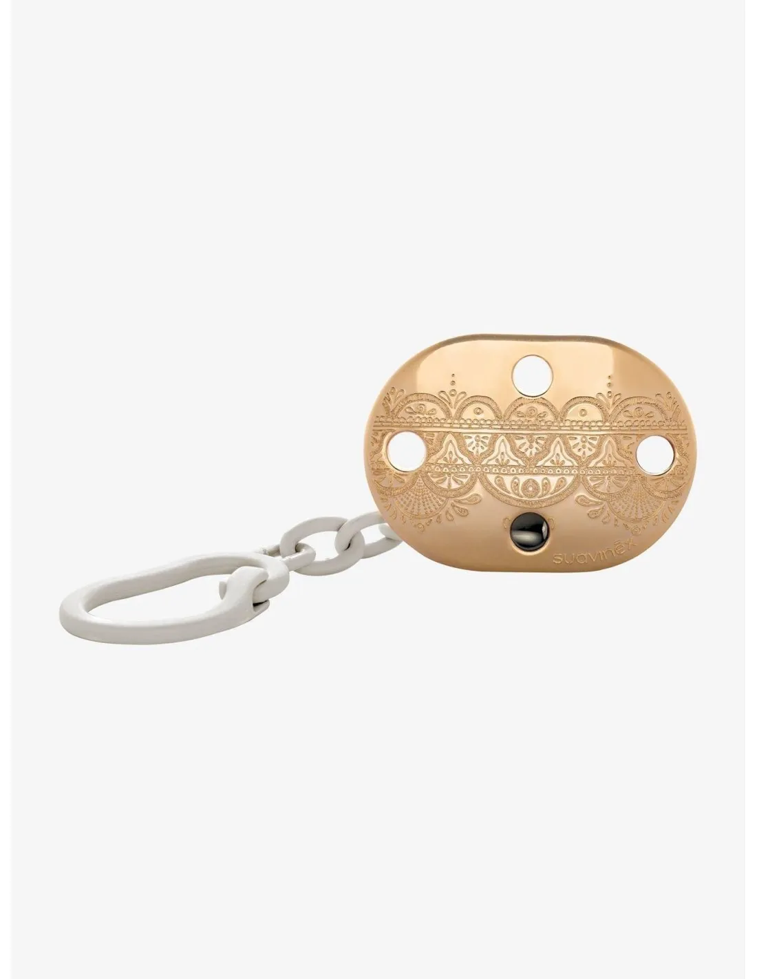 Attache-Sucette Suavinex Ethnic - Blanc