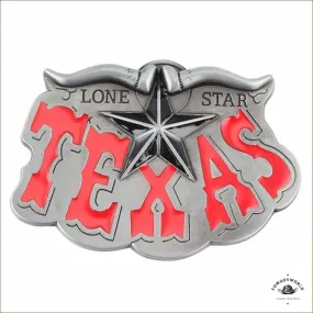 Boucle de Ceinture Texas Lone Star