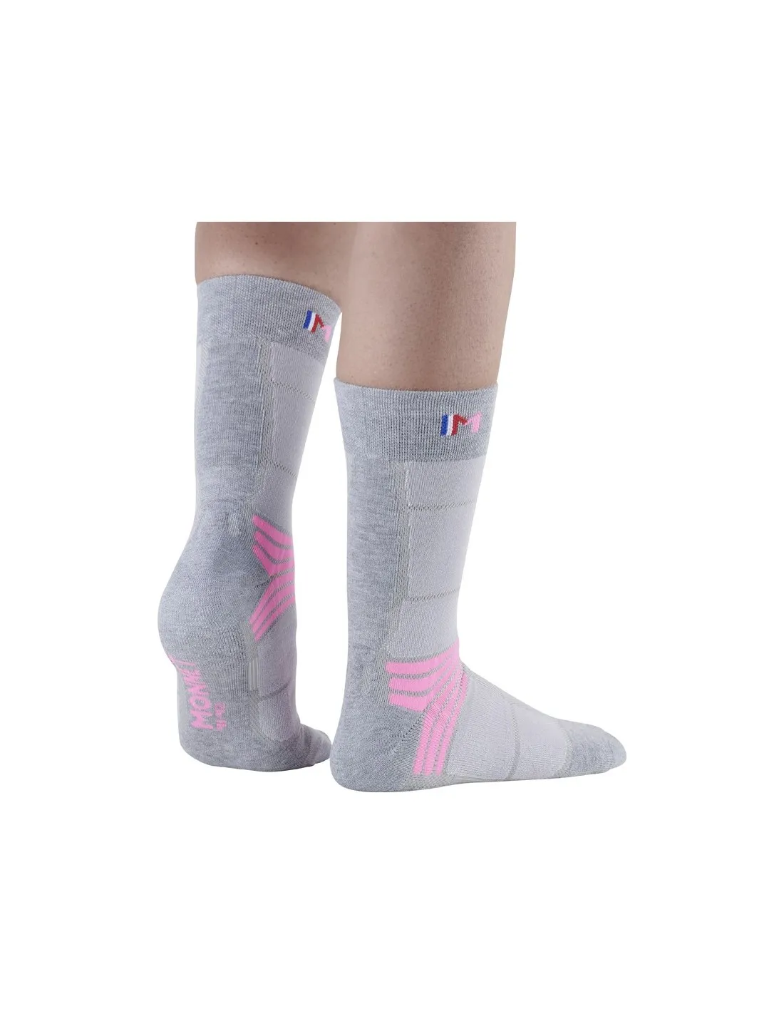 Chaussette Monnet Trek Air Rose