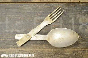 Couverts pliant allemand ww2 aluminium