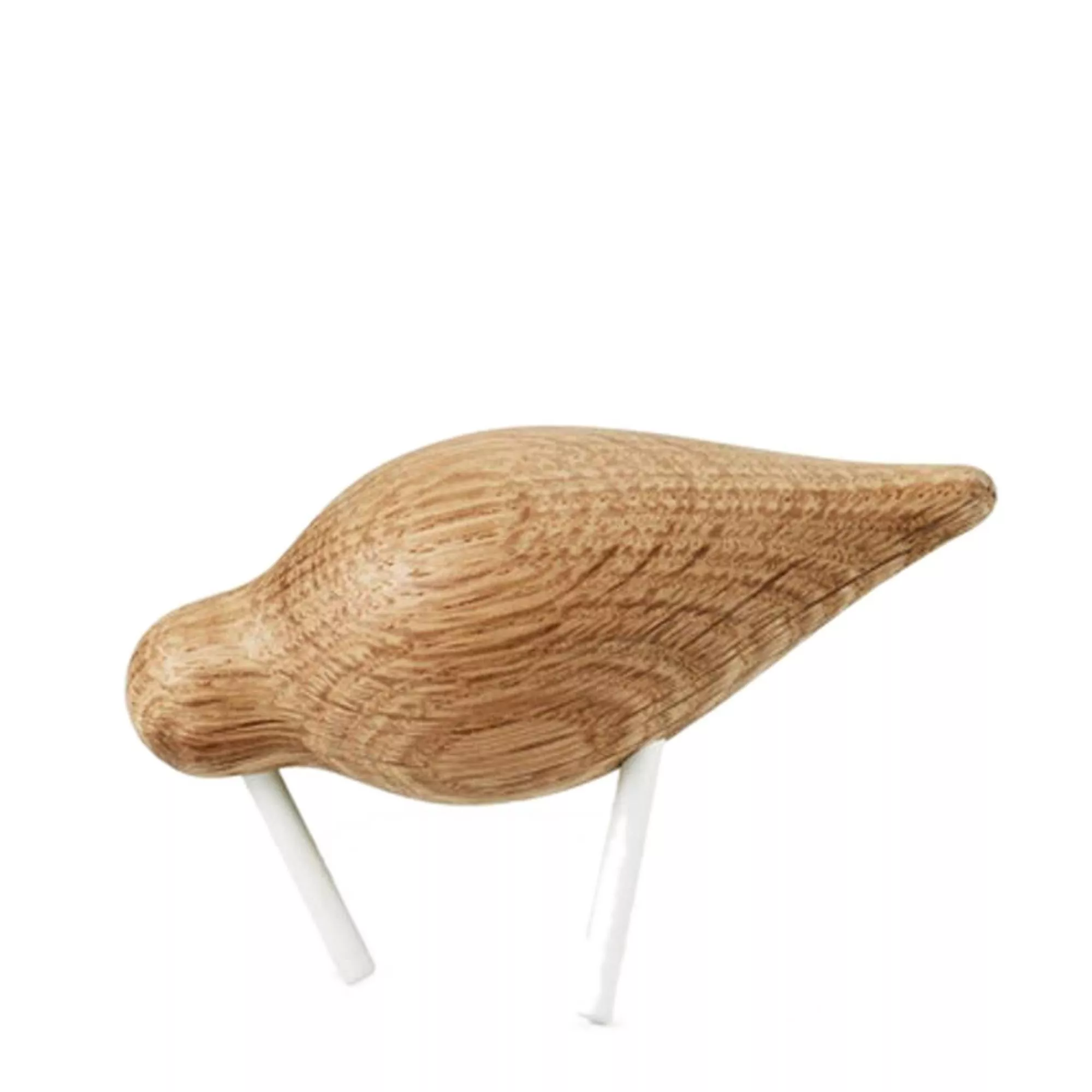 Décoration oiseau SHOREBIRD Small / Chêne et Blanc / Normann Copenhagen
