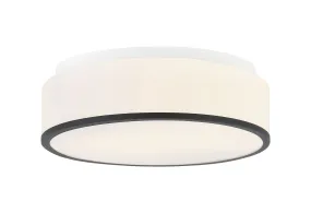 ECHO Plafonnier Noir DEL INTÉGRÉ - M15802MB | MATTEO