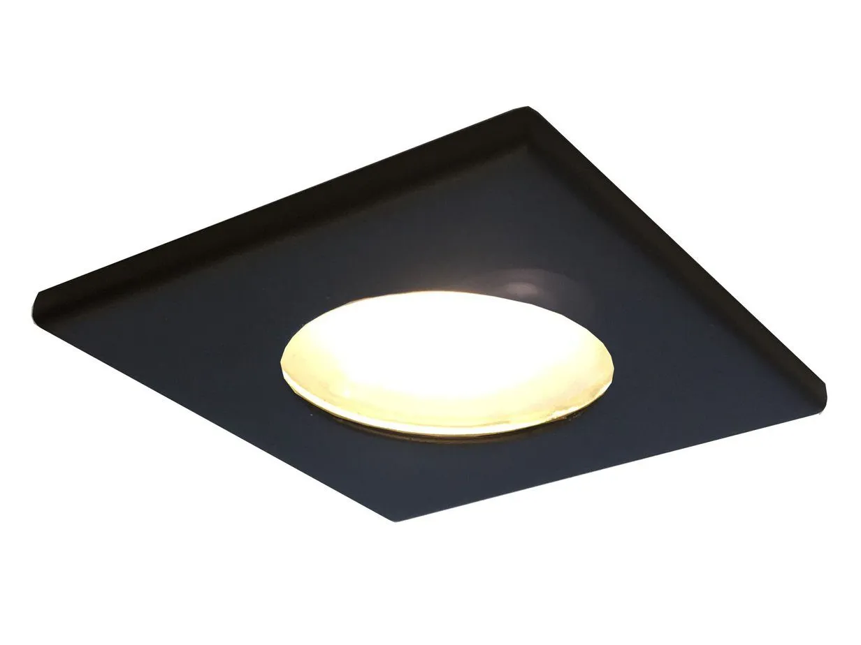 Encastré Noir DEL INTÉGRÉ - PKD501-27K-WD-BK | TOTEC