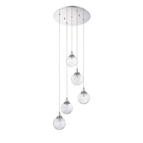 FYBRA Suspension Chrome DEL INTÉGRÉ - PF41-5LPA-CH | KENDAL
