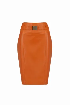 jupe crayon avec boucle lt 52cm