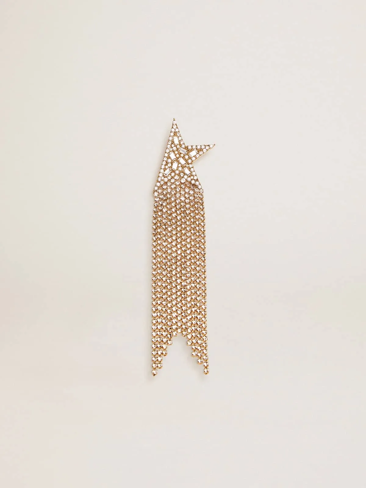 Mono Boucle d'Oreille Star Jewelmates Cristaux | Golden Goose