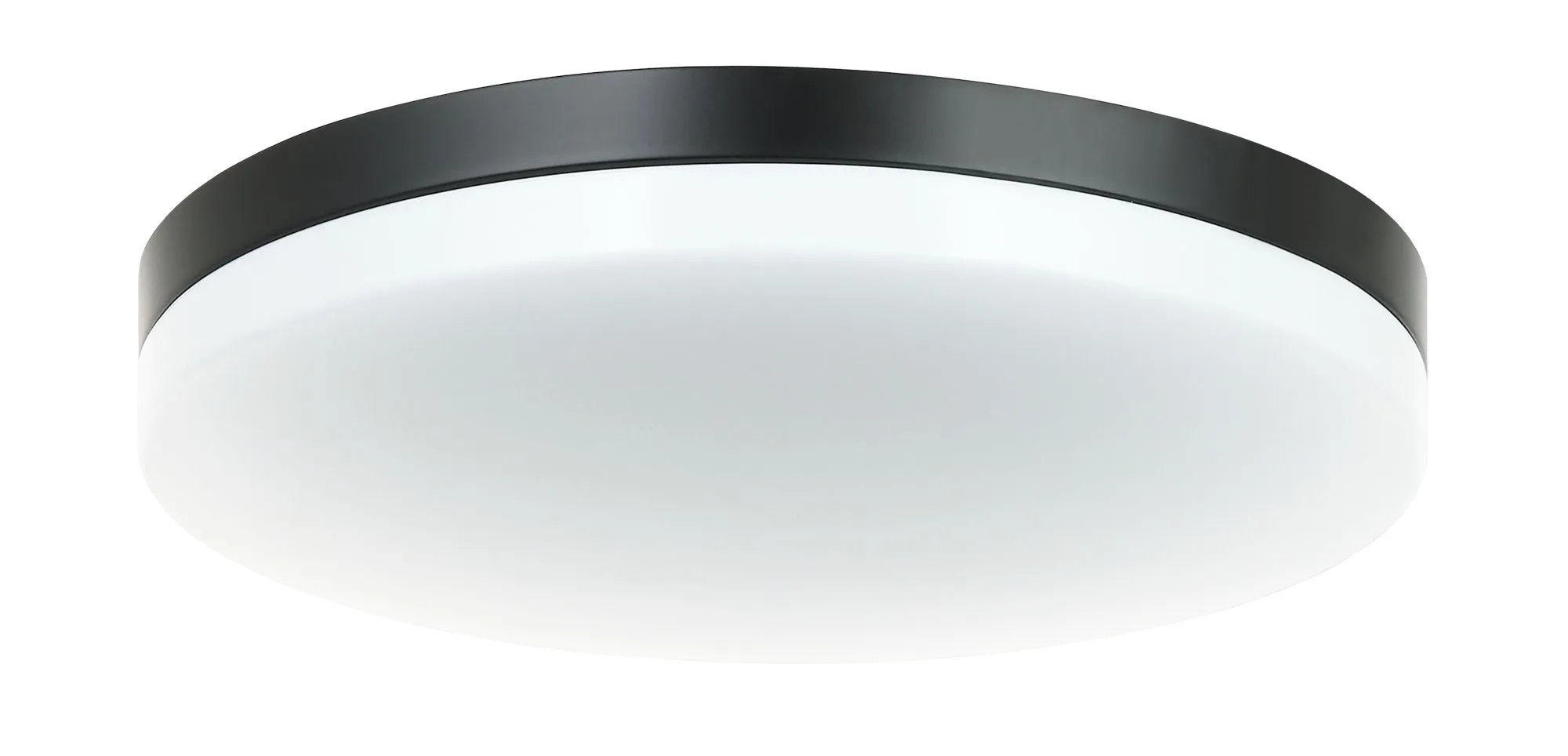 ORION Plafonnier Noir DEL INTÉGRÉ - M12001BK | MATTEO