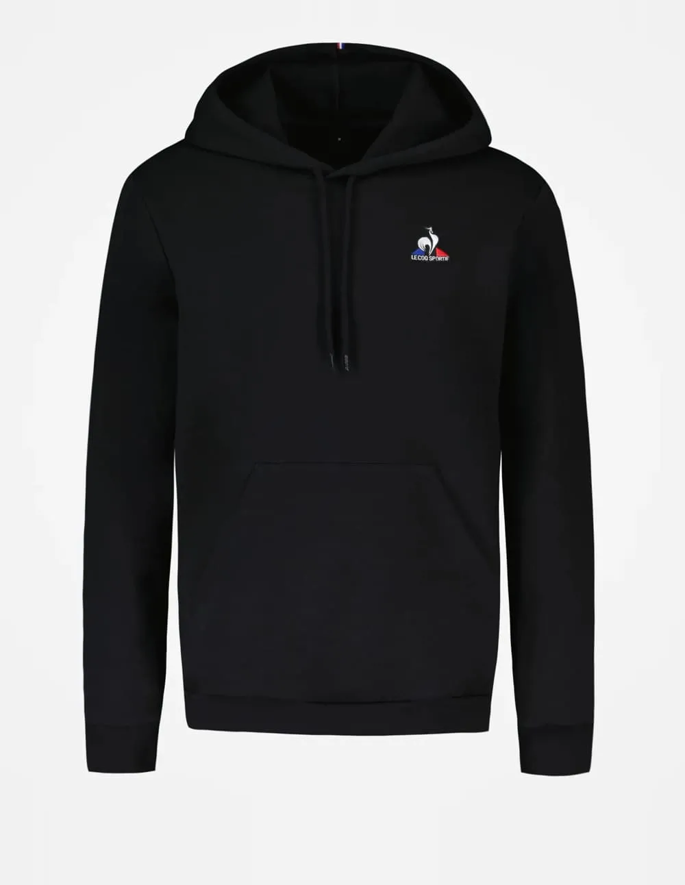 Sudadera con Capucha Le Coq Sportif con Logo Negra Hombre