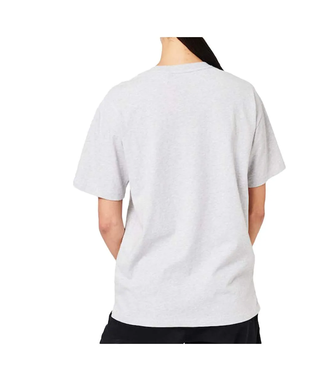 T-shirt Gris Femme Superdry Applique