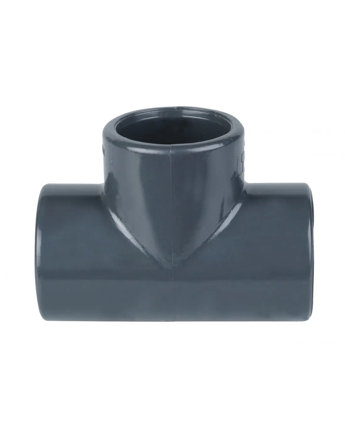 Te egal pvc a coller 90 d.32-Te Egal Pvc A Coller 90 D.32
