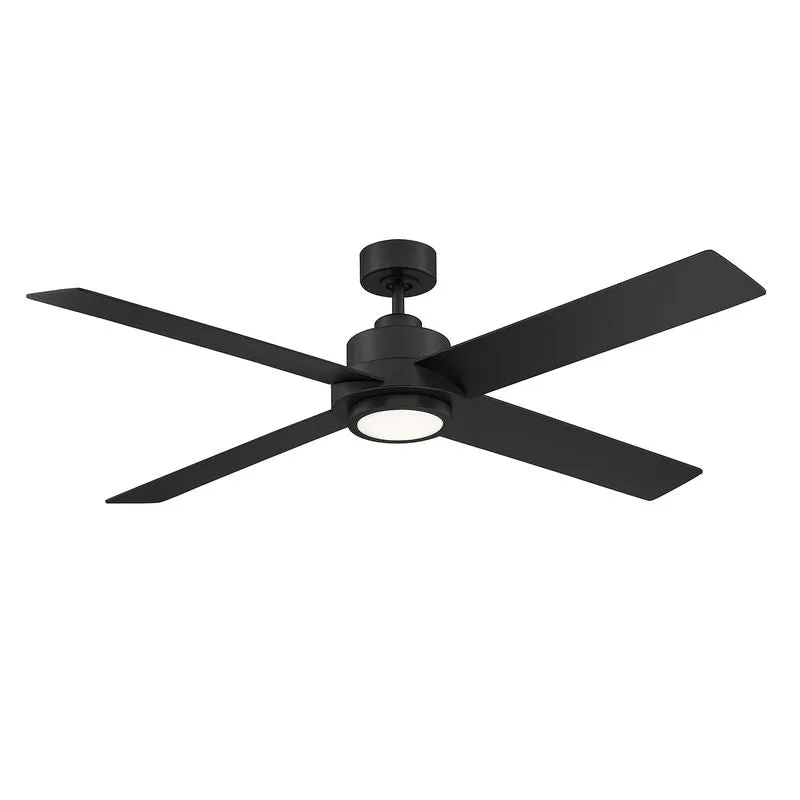 Ventilateur Noir DEL INTÉGRÉ - M2011MBKRV | SAVOYS