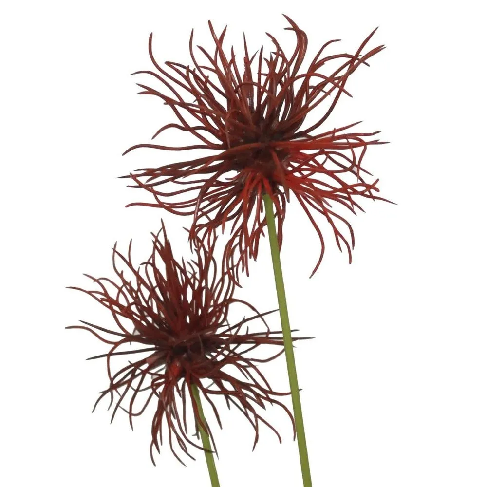 Xanthium artificiel h64cm rouge rouge